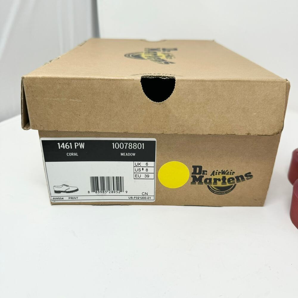 Dr. Martens Pink Studded Women's Shoes - Picture 2 of 16